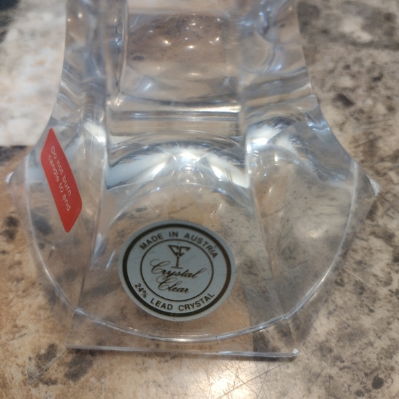 Crystal Candle holders made in Austria - Picture 3 of 5